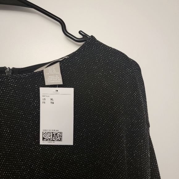 Black H&M Jersey Top - Picture 2 of 3